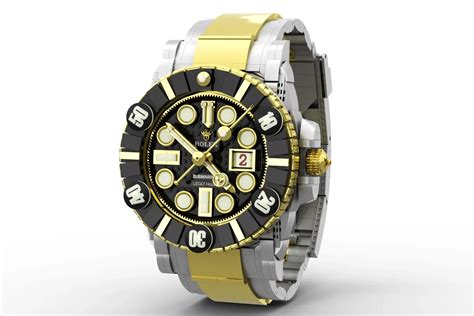 rolex watch lego|rolex submariner lego.